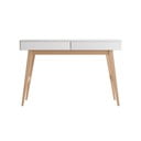 Gyerek íróasztal fehér asztallappal 60x120 cm Swing – Pinio