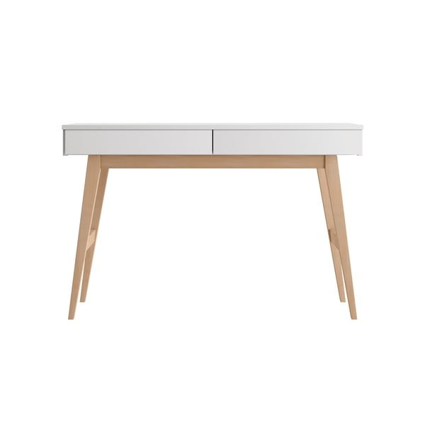 Gyerek íróasztal fehér asztallappal 60x120 cm Swing – Pinio