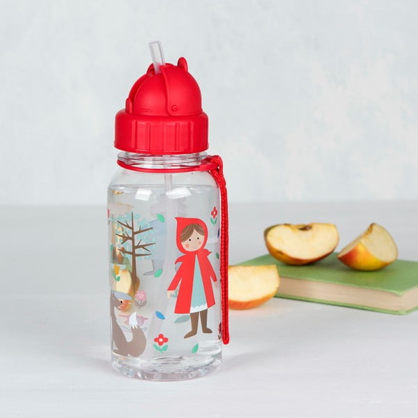 Red Riding Hood kulacs Piroska mintával, 500 ml - Rex London-image-2