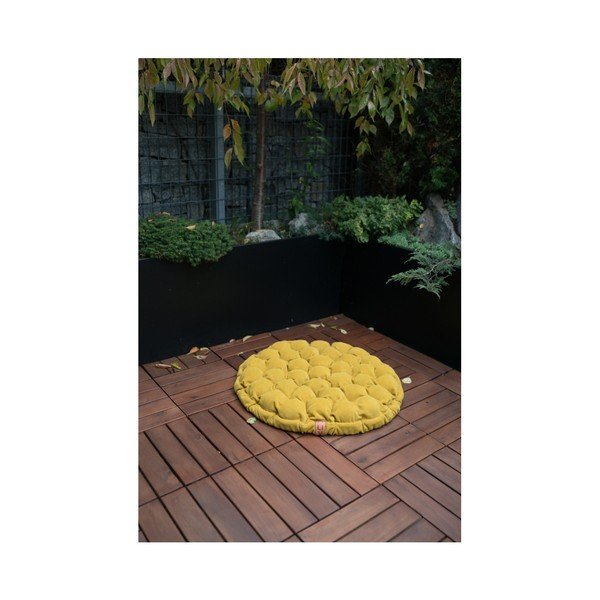Bloom sötétbarna ülőpárna masszázsgolyókkal, ⌀ 65 cm - Linda Vrňáková-image-3