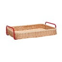 Rattan szervírozó tálca 27x42 cm Splint – Hübsch