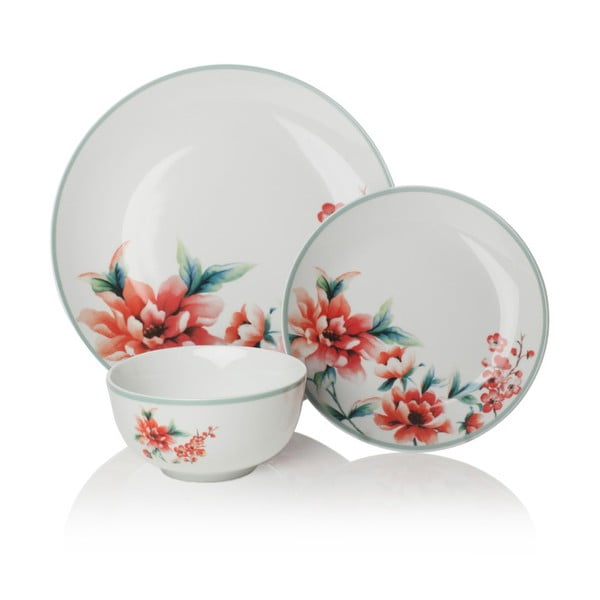 Blossom 12 darabos porcelán étkészlet - Sabichi
