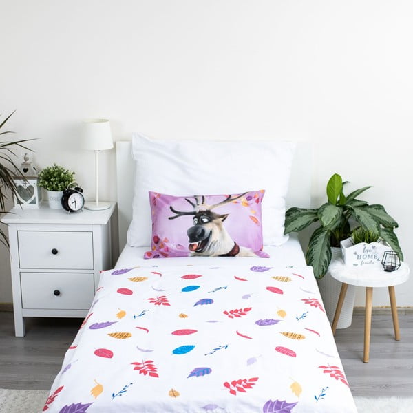 Pamut gyerek ágyneműhuzat babaágyhoz 100x135 cm Frozen "Wind" – Jerry Fabrics-image-1