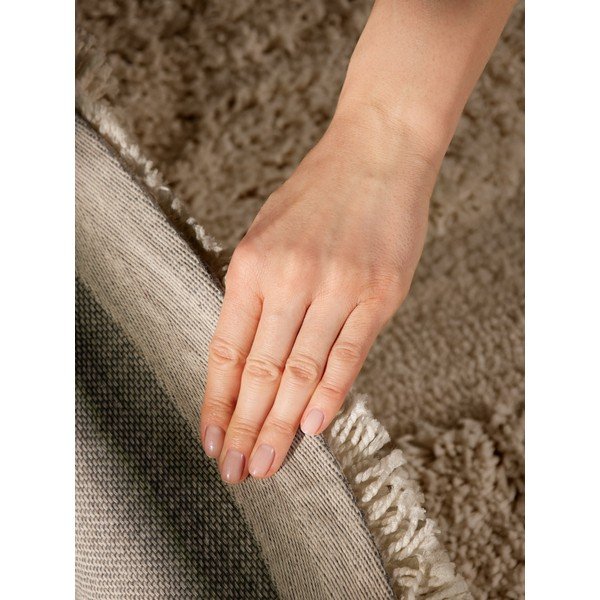 Bézs kézi szövésű kerek szőnyeg ø 160 cm Lambeth Jasper – Ted Baker-image-2