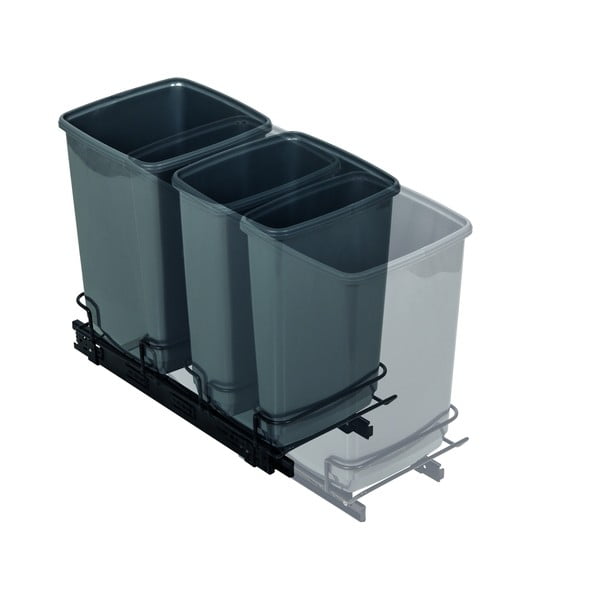 Műanyag szemetes készlet 2 db-os 20 l - Addis-image-3