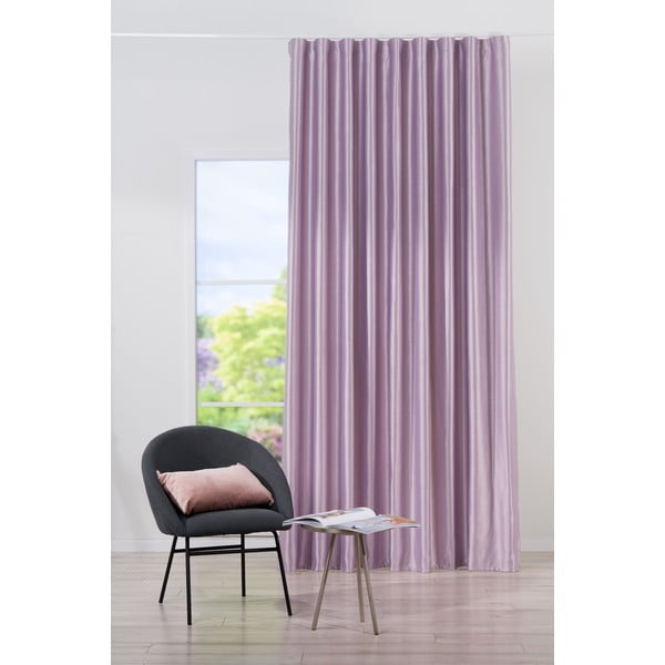 Lila függöny akasztókhoz 140x260 cm Canyon – Mendola Fabrics