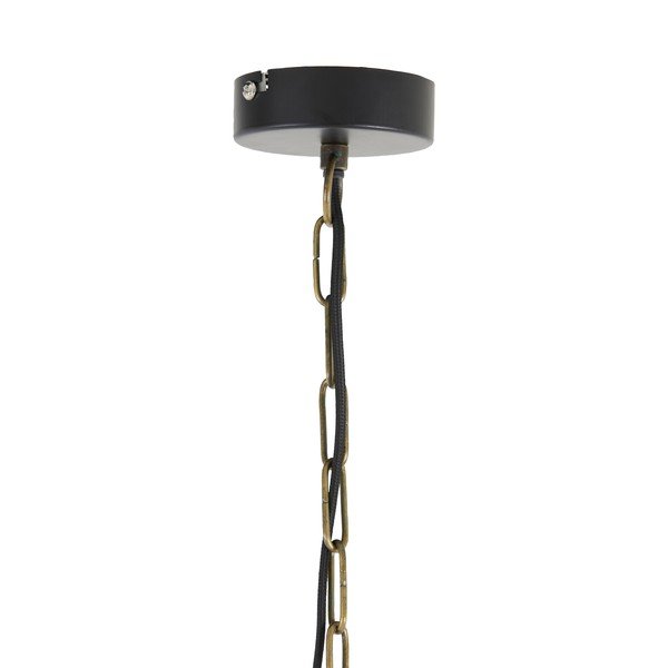 Bronzszínű fém függőlámpa ø 36 cm Alvaro – Light & Living-image-2