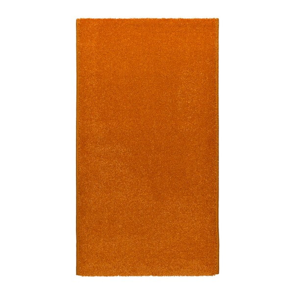 Velur Liso Orange narancssárga szőnyeg, 57 x 110 cm - Universal
