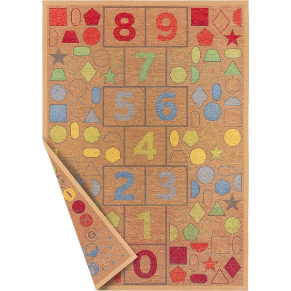 Tähemaa barna kétoldalas gyerekszőnyeg, 160 x 230 cm - Narma-image-2