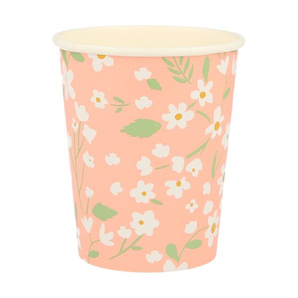Egyszer használatos papír pohár készlet 12 db-os Ditsy – Meri Meri-image-4