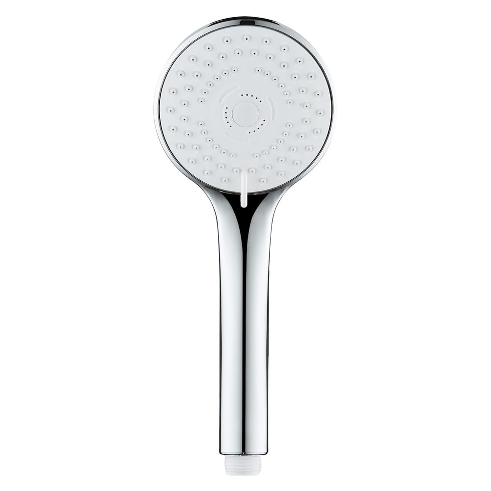 Ezüstszínű műanyag zuhanyfej ø 9,5 cm Uno – Allstar