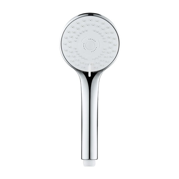 Ezüstszínű műanyag zuhanyfej ø 9,5 cm Uno – Allstar