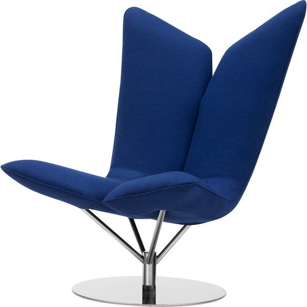 Angel Swivel sötétkék fotel - Softline-image-3