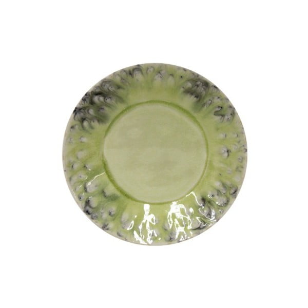 Madeira zöld kerámia tányér, ⌀ 16 cm - Ego Dekor