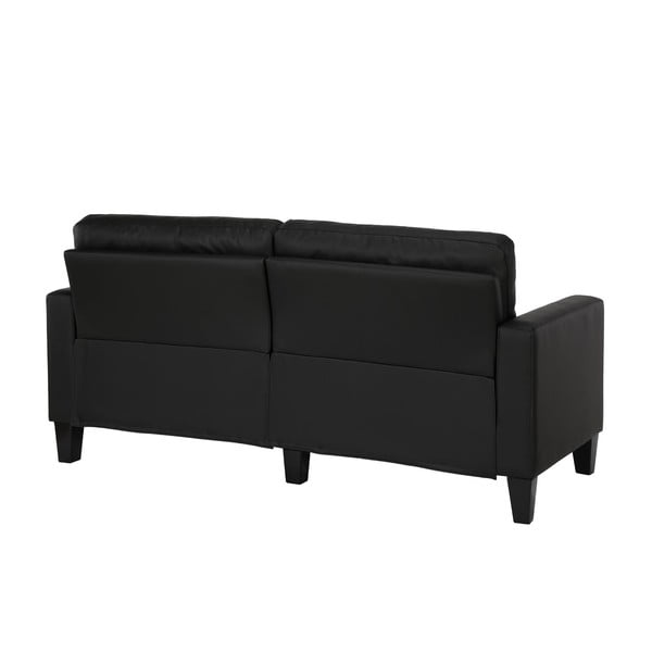 Fekete kanapé 88 cm Rylie – Støraa-image-2