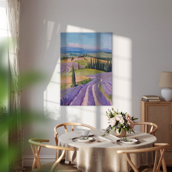 Kép 70x100 cm Purple Fields – Styler-image-1