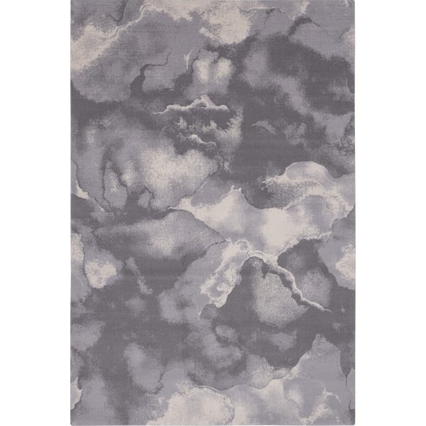 Szürke gyapjú szőnyeg 133x180 cm Cirrus – Agnella