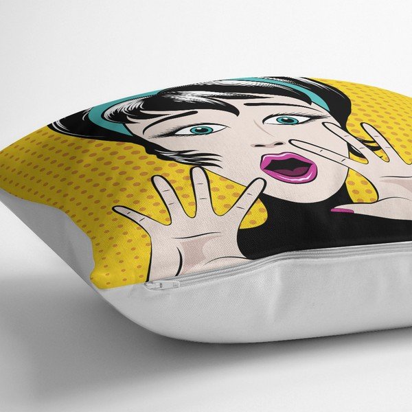 PopArt Points pamutkeverék párnahuzat, 45 x 45 cm - Minimalist Cushion Covers-image-1