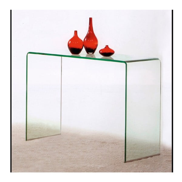 Simple üveg konzolasztal - Evergreen House-image-1