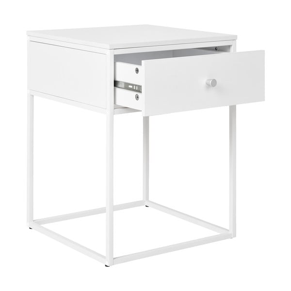 Fehér éjjeliszekrény Vita – House Nordic-image-4