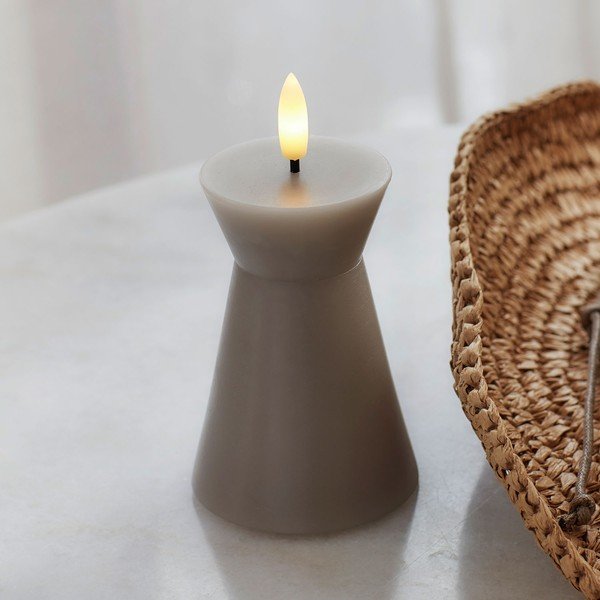 Elemmel működő LED gyertya (magasság 10 cm) Sille Cone – Sirius-image-1