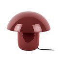 Borvörös fém asztali lámpa (magasság 25 cm) Fat Mushroom – Leitmotiv
