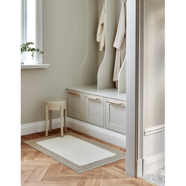 Bézs-krémszínű kültéri-beltéri futószőnyeg 70x240 cm Ilda Beige – Pappelina-image-3