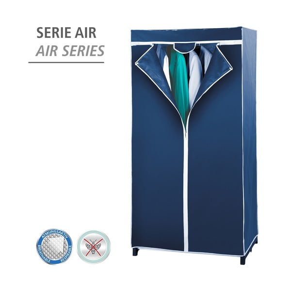 Air kék összecsukható ruhásszekrény - Wenko-image-3
