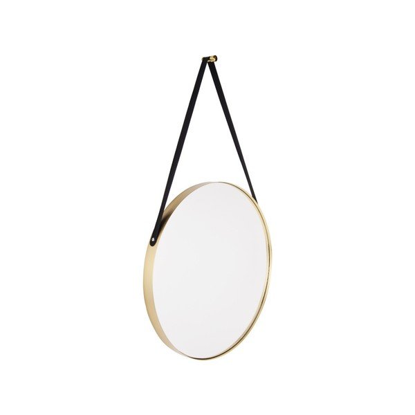 Balanced falitükör aranyszínű kerettel, ø 47 cm - PT LIVING-image-2