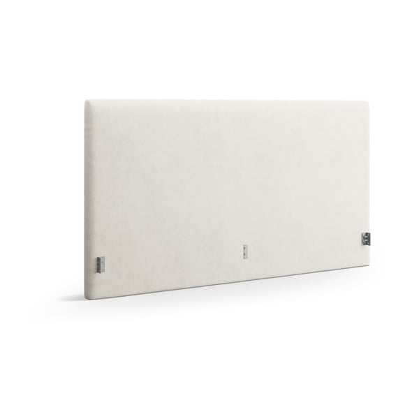 Krémszínű kárpitozott ágytámla 210,5x100 cm Remo – Micadoni 