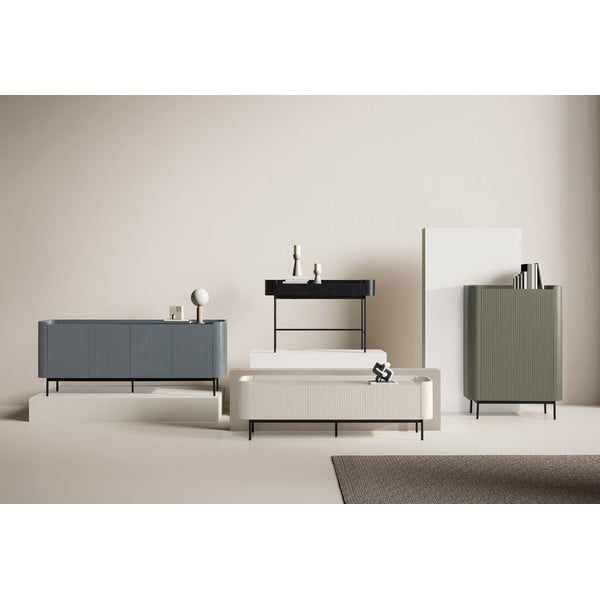 Zöld szekrény 100x140x40 cm Willa – MOME-image-2