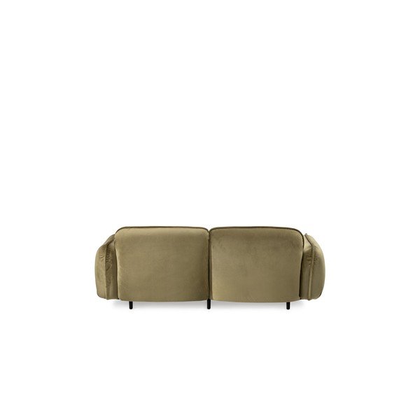 Zöld bársony kanapé 188 cm Bean – EMKO-image-4