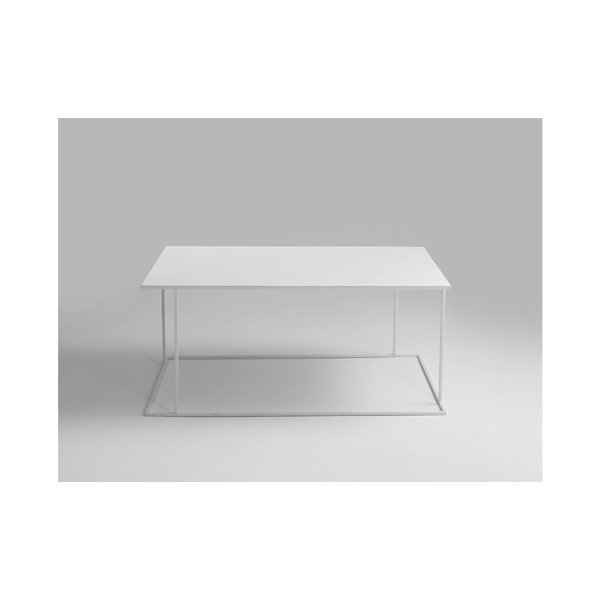 Walt fehér dohányzóasztal, hossza 100 cm - Custom Form-image-2