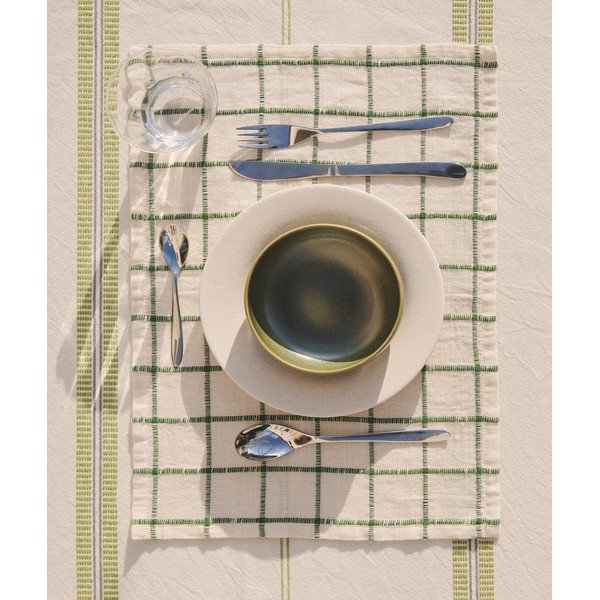 Textil tányéralátét szett 2 db-os 35x50 cm Adesta – Kave Home-image-2