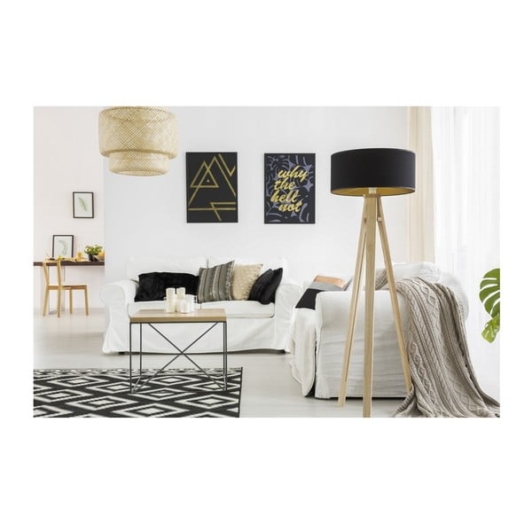 Fekete állólámpa - Ragaba-image-2