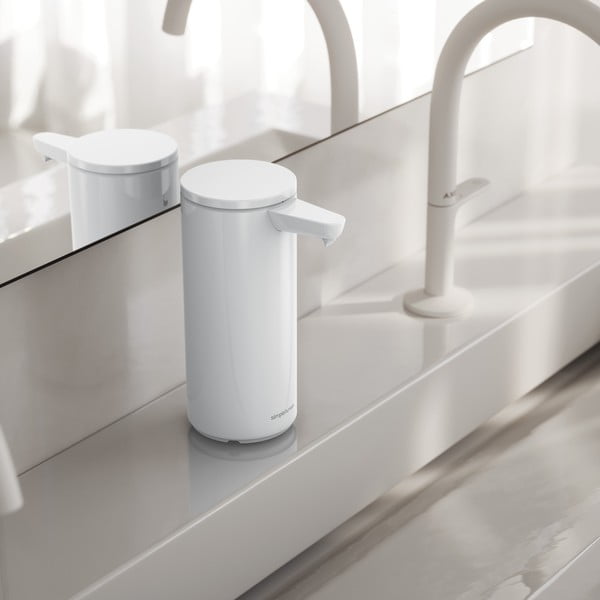 Fehér automata fém szappanadagoló 266 ml – simplehuman-image-2