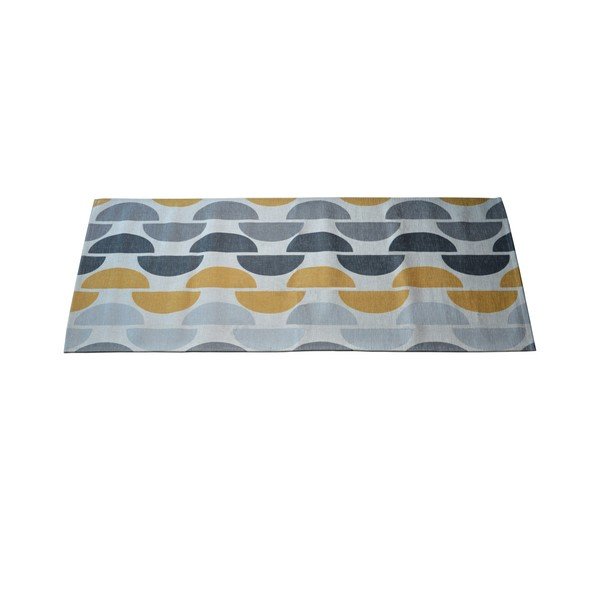 Halfmoon szürke-sárga futószőnyeg, 60 x 190 cm - Floorita-image-1