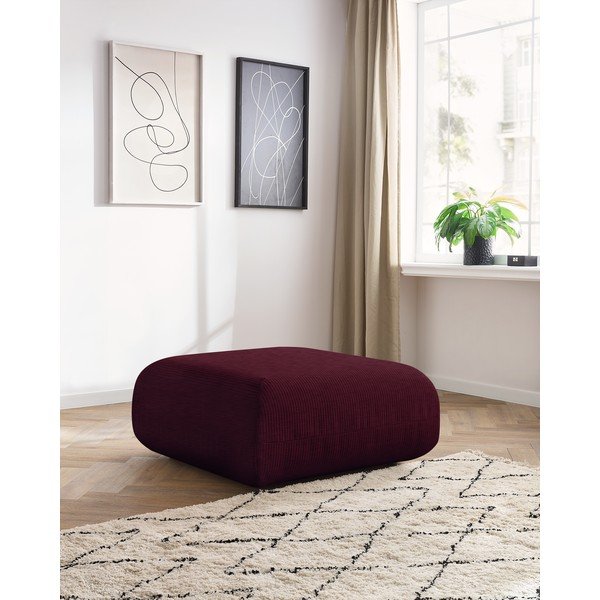 Borvörös kordbársony lábtartó Lecomte – Bobochic Paris-image-1