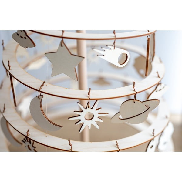 Medium 8 db-os fa karácsonyi dekoráció készlet - Spira-image-1