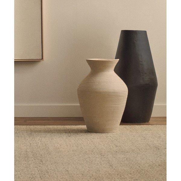 Krémszínű papírmasé magas váza (magasság 51 cm) Pria – Kave Home-image-2