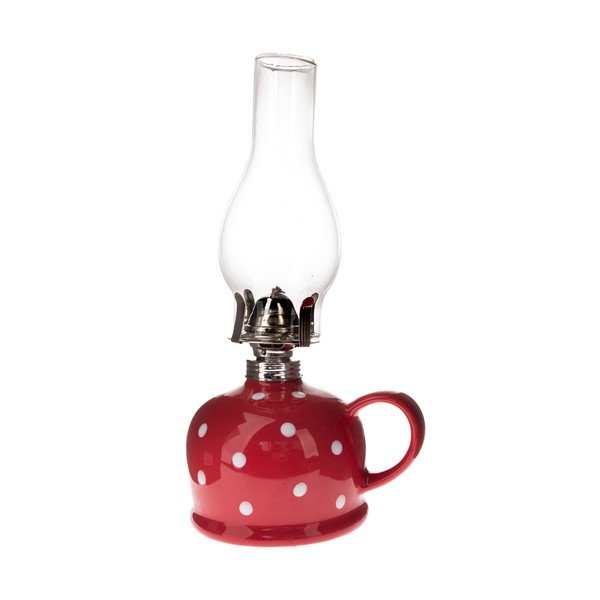 Kerámia petróleumlámpa (magasság 28 cm) – Dakls