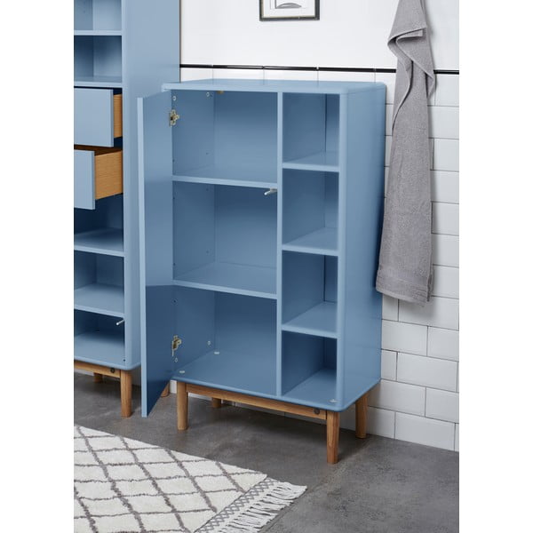 Világoskék magas-fali fürdőszoba szekrény 66x100 cm Color Bath – Tom Tailor-image-3
