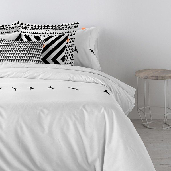 Trip pamut paplanhuzat, 220 x 220 cm - Blanc-image-2