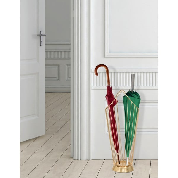 Aranyszínű esernyőtartó, magasság 60 cm - Mauro Ferretti-image-1