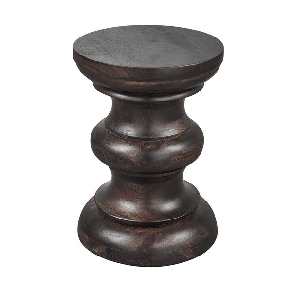 Mangófa kerek tárolóasztal ø 30 cm Jonah – WOOOD