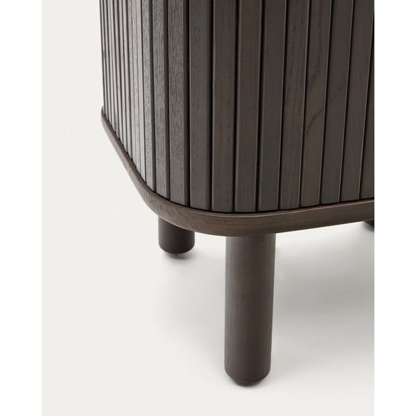 Sötétbarna éjjeliszekrény Mailen – Kave Home-image-4