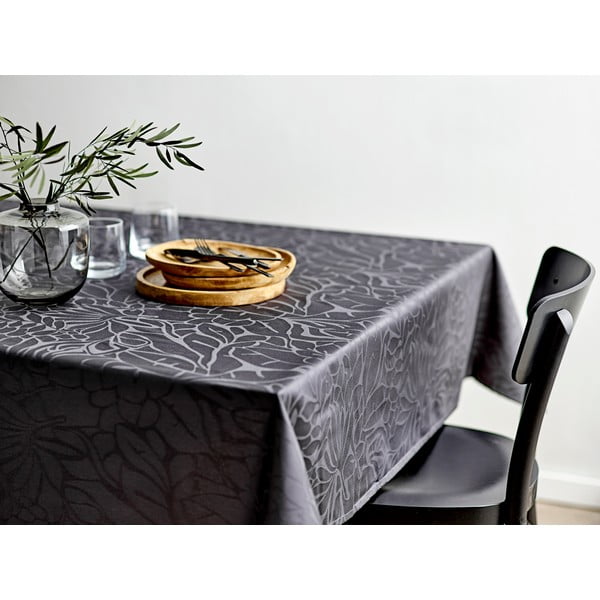 Damaszt asztalterítő 140x370 cm Abstract leaves – Södahl-image-1