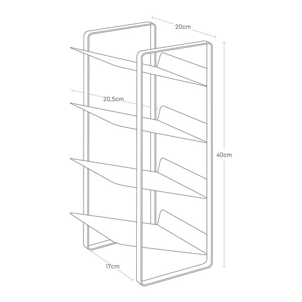 Palacktartó állvány Tower – YAMAZAKI-image-4