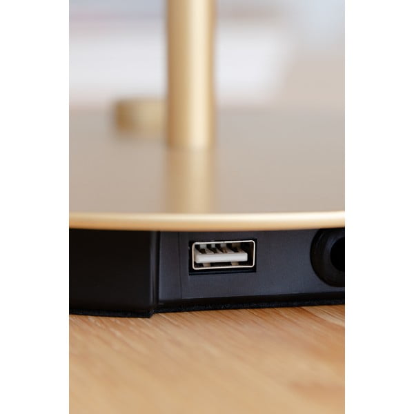 Világosszürke LED dimmelhető asztali lámpa fém búrával (magasság 41,5 cm) Asteria Table – UMAGE-image-4