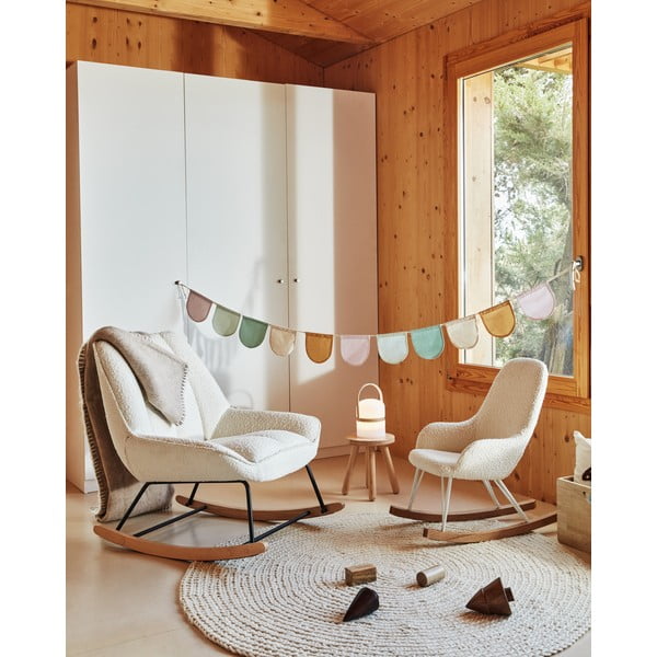 Dilcia kaucsukfa gyerek ülőke, ø 24 cm - Kave Home-image-1